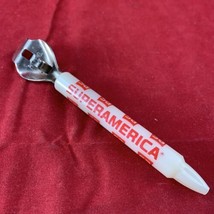 VTG 1960&#39;s-70&#39;s Superamerica Can &amp; Bottle Opener Super America Church Key Store - £7.98 GBP