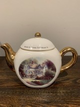 Thomas Kinkade Teapot Home Is Where The Heart Is Ii - Vintage Teleflora - £15.24 GBP