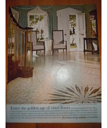 Vintage Armstrong Vinyl Floors Print Magazine Advertisement 1966 - $5.45 CAD