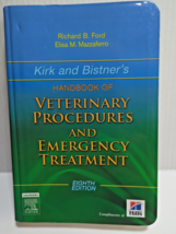 Kirk and Bistners Handbook of Veterinary Procedures and Emergency Treatm - GOOD - £23.96 GBP