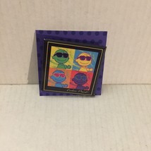 NEW Peanuts Charlie Brown 1.5&#39;&#39; Square Pin Button - $13.81 CAD