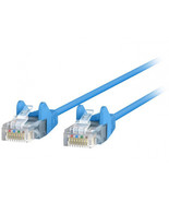 Belkin CE001B05-BLU-S SLIM 5FT CAT6 BLU UTP SNAGLESS 28AWG PATCH CABLE B... - $509.17 MXN