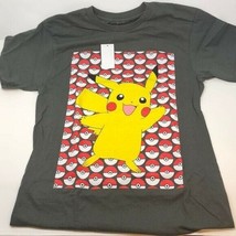 Pokemon Men&#39;s Pikachu Pokeball Graphic Tee Size M - £17.60 GBP