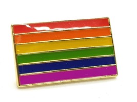 Pin esmaltado para solapa de arcoíris, insignia del Orgullo Gay, bandera... - £2.90 GBP