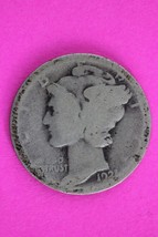 Key Date 1921 P Mercury Winged Liberty Dime Silver You Get Same Coin In Pics 11 - £29.29 GBP