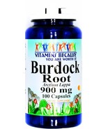900mg Burdock Root 100 Capsules Arctium Lappa Herbal Dietary Supplement ... - £11.07 GBP