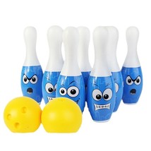Inflatable pvc bowling set for kids and adults with 10 pieces bowling pins thumb200