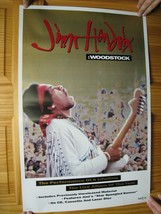 Jimi Hendrix Poster Woodstock Promo Huge - £21.11 GBP