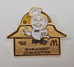 Managers Convention 88 1988 Mcdonalds Lapel Pin Collectible Lidejo - €7,79 EUR