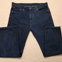 Mens Levis 505 Blue Jeans size 38/32 tagged 38/31 measures - £14.40 GBP