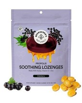 Lot of 4 Beekeeper&#39;s Naturals Soothing Honey Elderberry Cough Drops Immu... - $18.80