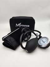 MEDVICE Manual Blood Pressure Cuff, Universal Size Aneroid Sphygmomanometer - £15.02 GBP