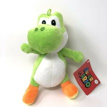 Nintendo Super Mario Green YOSHI 8” Stuffed Plush Doll New - £11.21 GBP