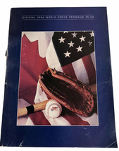 1986 World Series MLB Official Program New York Mets Vs. Boston Red Sox - $16.44