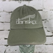 Dansko Army Green Ballcap Hat Strapback Toppers - £9.28 GBP