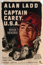 Captain Carey, U.S.A. Original 1950 Vintage One Sheet Poster - £262.98 GBP