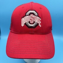 Ohio State Buckeyes Hat Captivating Head Gear Strap Back Cap - £8.38 GBP