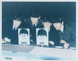 The Beatles make appearance on TV&#39;s Juke Box Jury 1970&#39;s 8x10 photo - £7.51 GBP