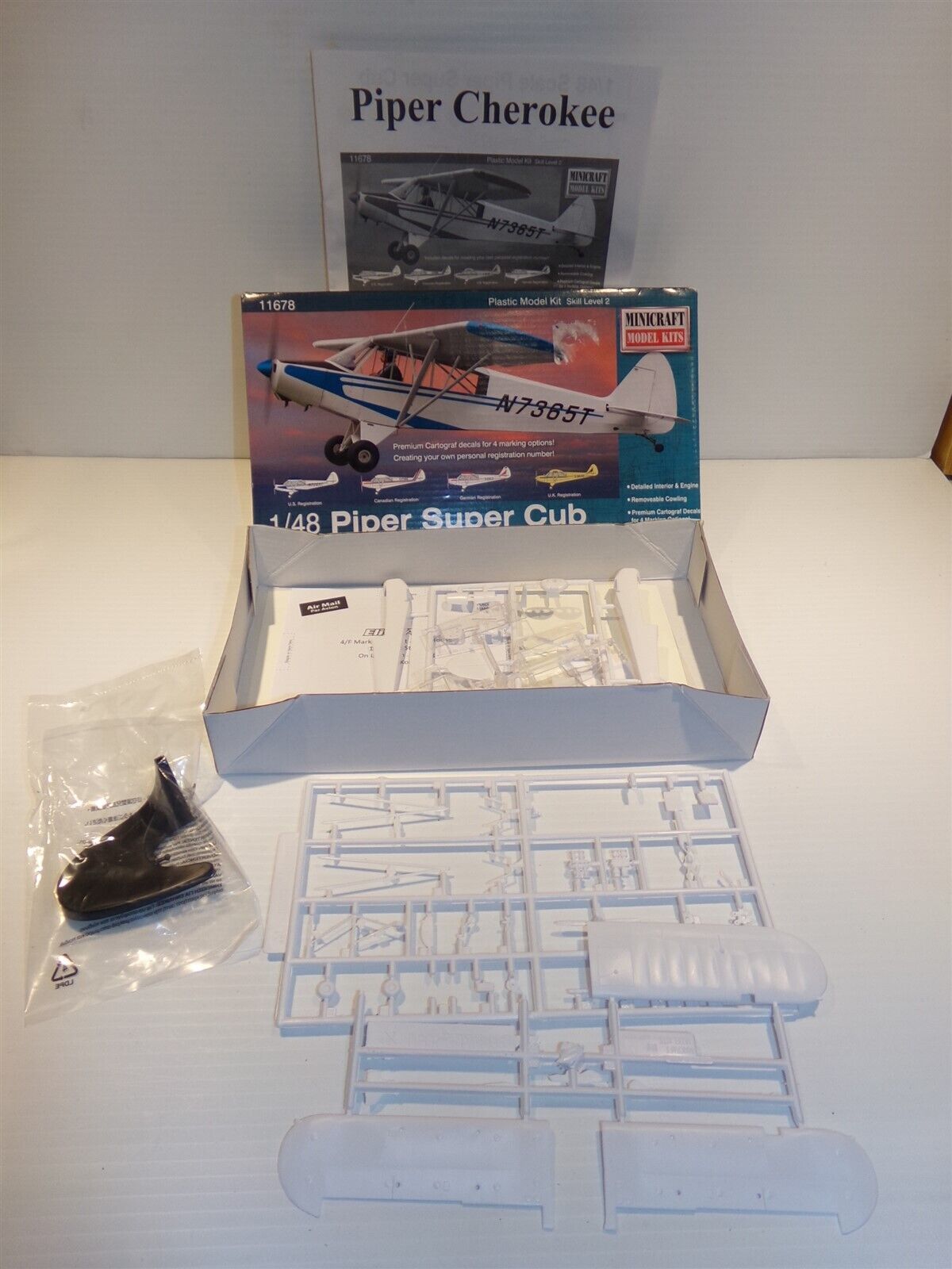 Primary image for Minicraft Model Kit 1/48 Piper Super Cub Plastic Kit