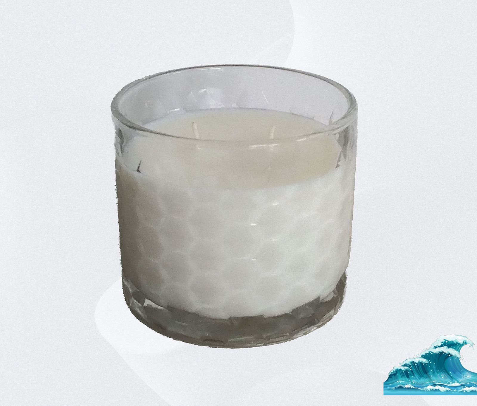 Primary image for Unscented Honeycomb glass jar candle