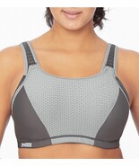 NEW Glamorise Elite Performance 42B Adjustable UW Sports Bra 9167 GRAY R... - €15,36 EUR