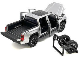2023 Toyota Tundra TRD 4x4 Pickup Truck Silver Metallic w Sunroof Wheel Rack 1/2 - £30.83 GBP