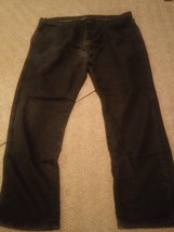 000 Mens Wrangler 42x30 Black Jeans - £15.71 GBP