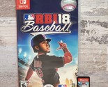 RBI Baseball 18 Nintendo Switch Complete CIB Tested  - $19.79