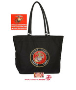 EMBROIDERED USMC US MARINES CORP SEAL HeavyDuty TOTE BAG-Beach Travel Sh... - $561.41 MXN