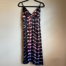 LPA Revolve Lunetta Slip Dress In Heidi Purple Tie Day V-neck Minimalist... - $91.92