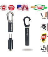 Ultra-Sharp Telescoping Cigar Punch with Twin Prong &amp; Anodized Black Finish - $526.10 MXN