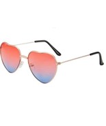 Polarized Heart Shaped Sunglasses Women Men Retro Sun Glasses Free Shipping - $11.89