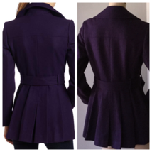 Via Spiga Women&#39;s Scarpa Double Breasted Wool Blend Coat (Size 6) - £70.58 GBP