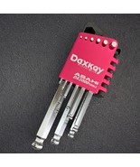 Asahi DWS0910 Short Bend Ball Hex Key Wrench Set 9Pcs. Catcher Ball Japa... - €66,33 EUR