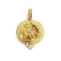 Authenticity Guarantee 
Vintage Roman Soldier Diamond Necklace Pendant 1... - £794.36 GBP