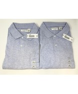 2-PACK BIG &amp; TALL Covington XXXLT Mens Classic Polo Style Shirt~Short Sl... - $21.99