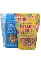 Trader Joe&#39;s Granola Bundle – Vanilla Almond Granola &amp; Passion Fruit (2-... - $518.73 MXN