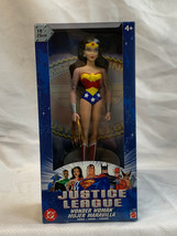 2003 Mattel Inc &quot;Justice League Wonder Woman&quot; 10&quot; Action Figure in Box Toy - £23.70 GBP