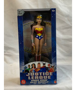 2003 Mattel Inc &quot;Justice League Wonder Woman&quot; 10&quot; Action Figure in Box Toy - £23.31 GBP