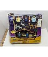 Tales of Glory Nativity Scene Figures Complete 17 pc Set Plastic in box - $15.79