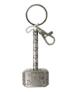 Marvel Thor Hammer Pewter Key Ring,Grey-light - $13.85