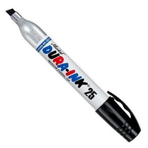 Markall 96223 Black Dura-Ink #25 Medium Chisel Tip Marker - $24.99