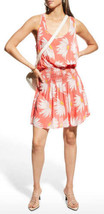 Kate Spade New York Womens Daisy Smocked Cover Up Dress Color Lychee Size Medium - $95.00
