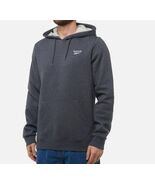 Reebok Identity Hoodie Dark Grey Heather Size Medium Small Logo Fleece R... - €24,03 EUR
