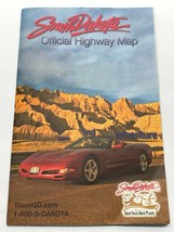 Official South Dakota State Highway Transportation US Travel Road Map Ad... - £7.51 GBP