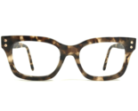 L.A.M.B Eyeglasses Frames LA029 TOR Brown Tortoise Square Thick Rim 51-1... - £44.77 GBP