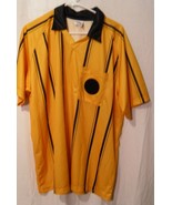 High Five Polo Men&#39;s Shirt Dri-Fit Yellow Black XL Front Pocket - £8.17 GBP