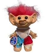 Wishnick Uneeda Doll Troll Red Hair Horseshoe Feet Brown Eyes 8” Tag Goo... - £17.29 GBP