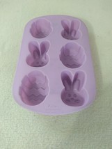 Wilton Easter Egg/Bunny silicone mini cake mold - $9.49