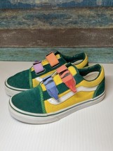 VANS X Crayola Old Skool Grade School Youth Shoes Size 2 Kids - $28.99